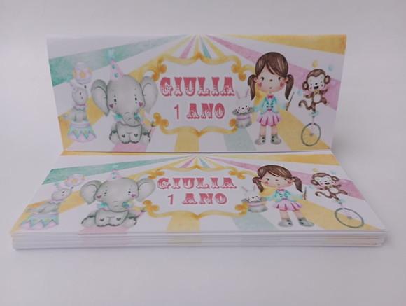 Lapela 12 x 5cm + Saquinho Celofane