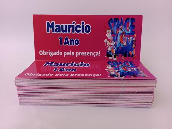 Lapela 12 x 5cm + Saquinho Celofane