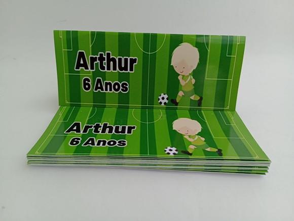 Lapela 12 x 5cm + Saquinho Celofane Futebol