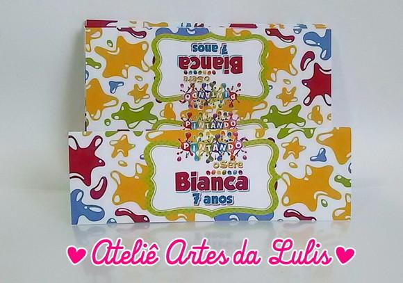 Lapela 15 x 5cm + Saquinho Celofane