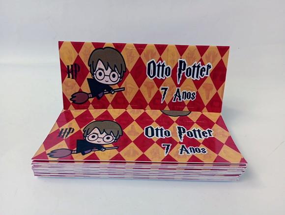 Lapela Personalizada 12 x 5cm + Saquinho Celofane