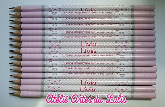 Lápis Chuva de Amor Menina