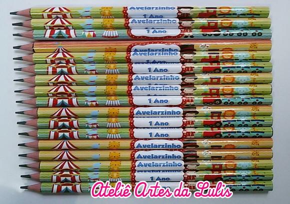 Lápis Circo Menino