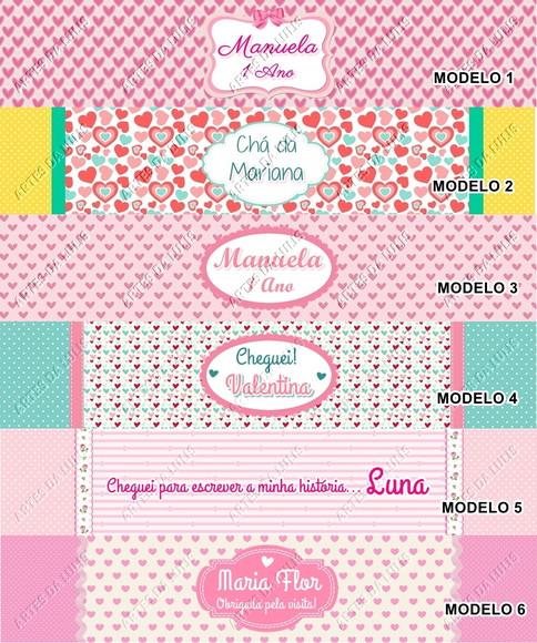 Lápis Corações