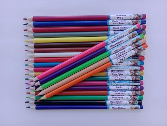 Lápis de Cor Personalizado 24 Cores