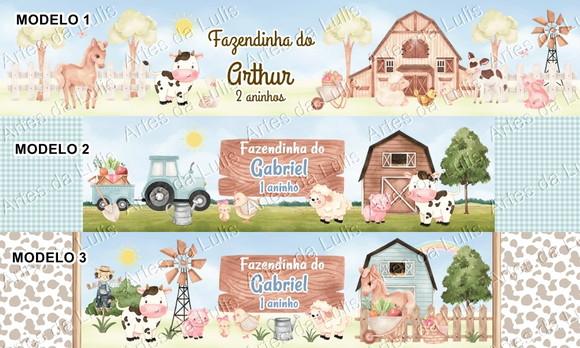 Lápis Fazendinha Aquarela Menino