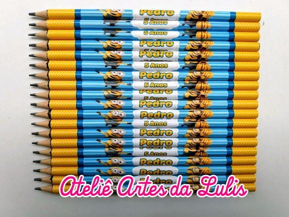 Lápis Minions Menino