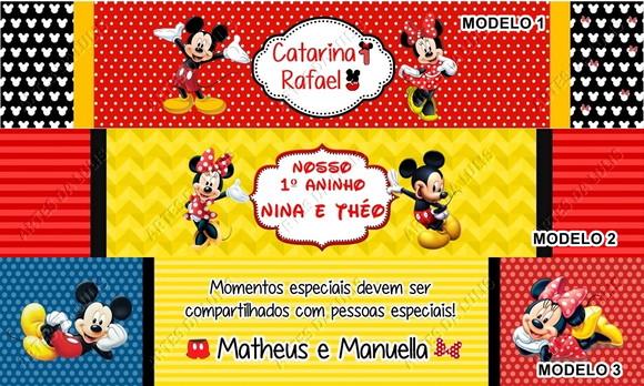 Lápis Minnie e Mickey