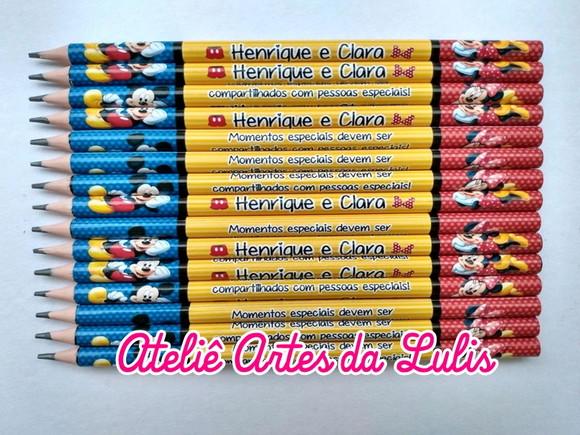 Lápis Minnie e Mickey