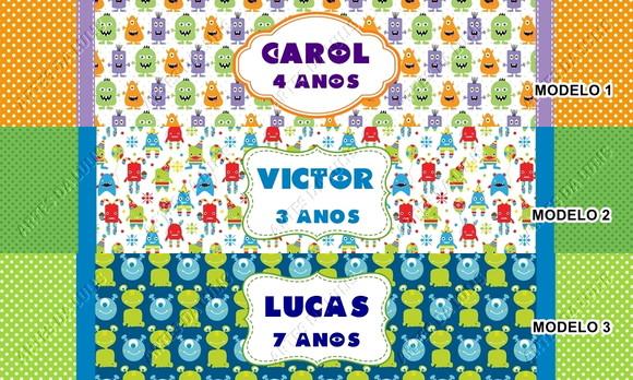 Lápis Monstrinhos