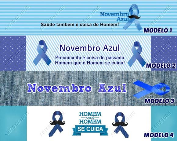 Lápis Novembro Azul Atacado