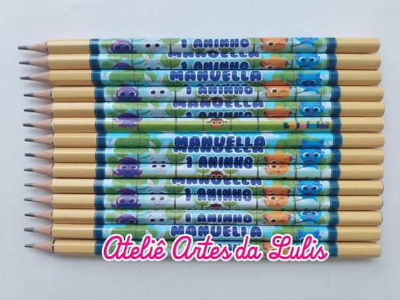 Lápis Personalizado Bolofofos