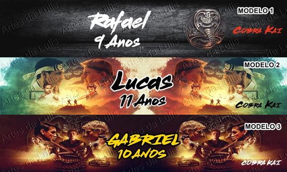 Lápis Personalizado Cobra Kai