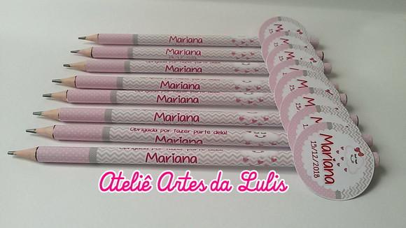 Lápis Personalizado com Tag