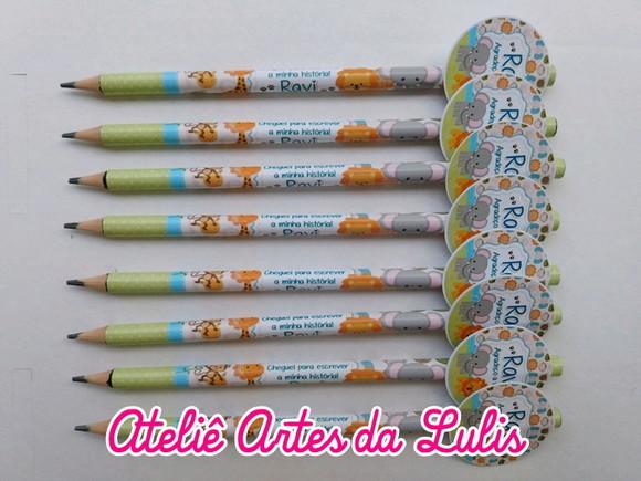 Lápis Personalizado com Tag
