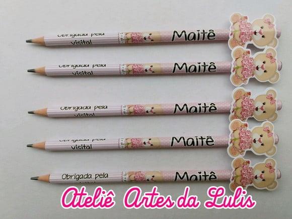 Lápis Personalizado com Tag Especial