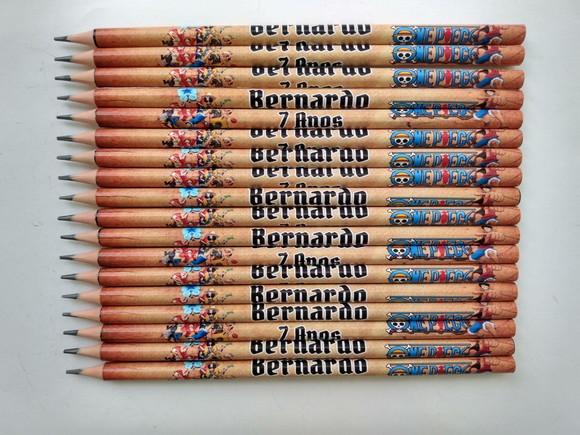 Lápis Personalizado One Piece