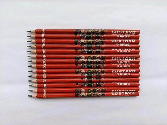 Lápis Personalizado Ninjago