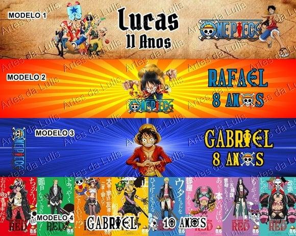 Lápis Personalizado One Piece