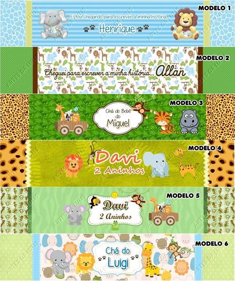 Lápis Personalizado Safari com Tag