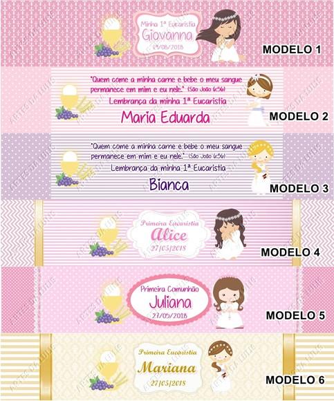 Lápis Primeira Eucaristia Menina