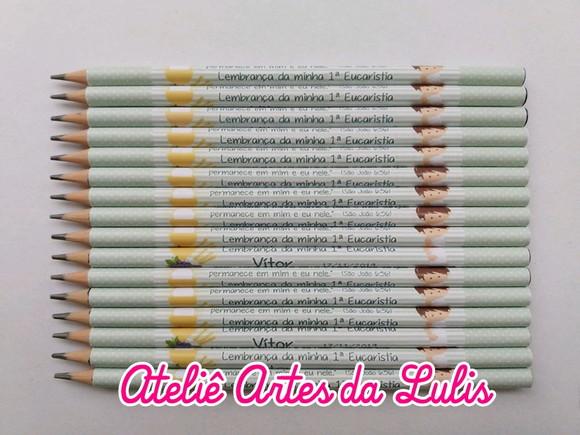 Lápis Primeira Eucaristia Menino