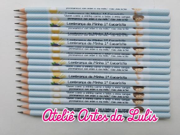 Lápis Primeira Eucaristia Menino
