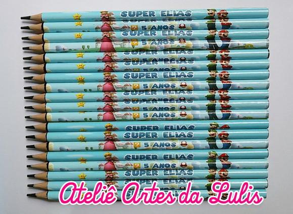 Lápis Super Mario Bross