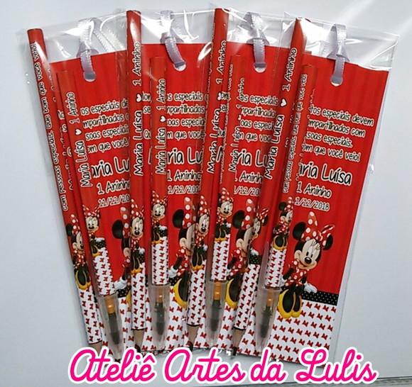 Marcador de Livro + Caneta + Lápis Personalizados