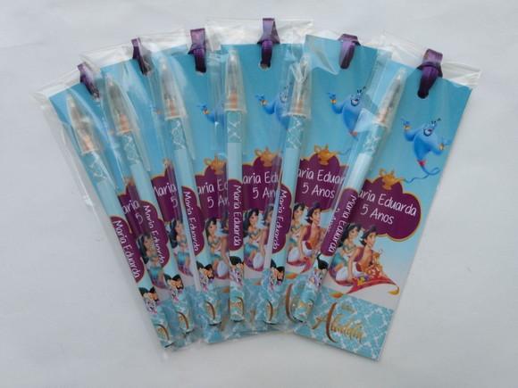 Marcador de Livro + Caneta Aladdin