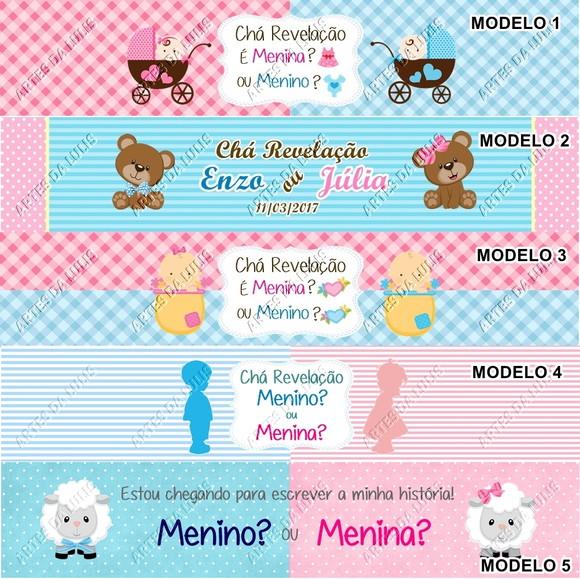 Marcador de Livro + Caneta Chá Revelação