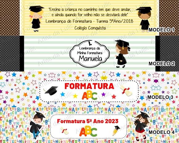Marcador de Livro + Caneta Formatura Abc