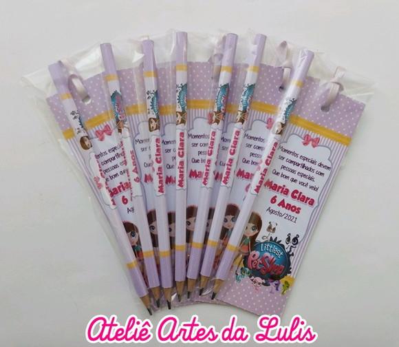 Marcador de Livro + Lápis