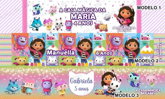 Marcador de Livro + Lápis a Casa Mágica da Gabby