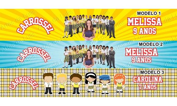Marcador de Livro + Lápis Carrossel