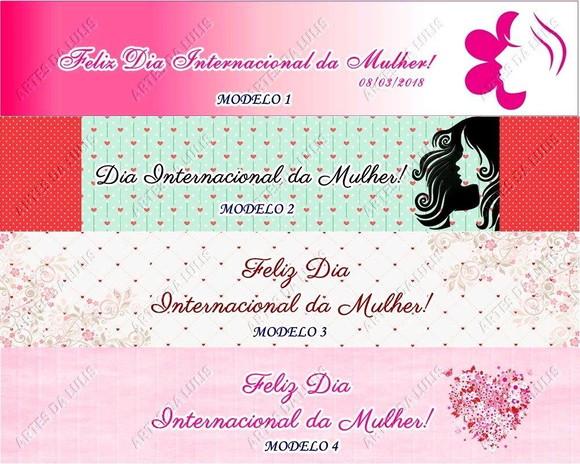 Marcador de Livro + Lápis Dia Internacional da Mulher