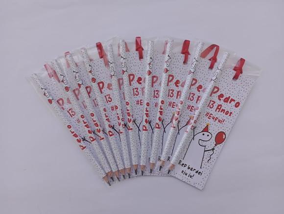 Marcador de Livro + Lápis Flork Aniversário