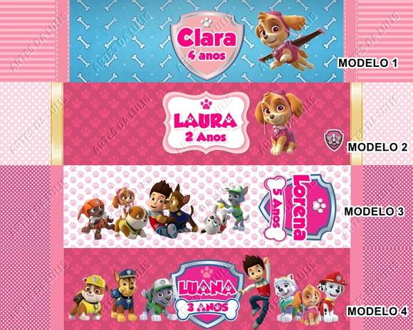Marcador de Livro + Lápis Patrulha Canina Menina