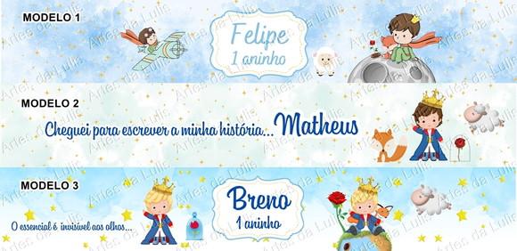 Marcador de Livro + Lápis Pequeno Príncipe Aquarela