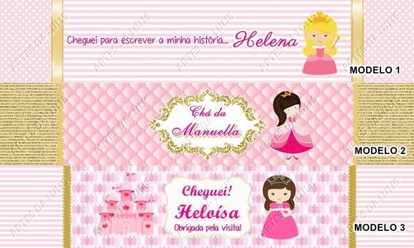 Marcador de Livro + Lápis Princesa