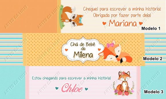 Marcador de Livro + Lápis Raposinha Menina