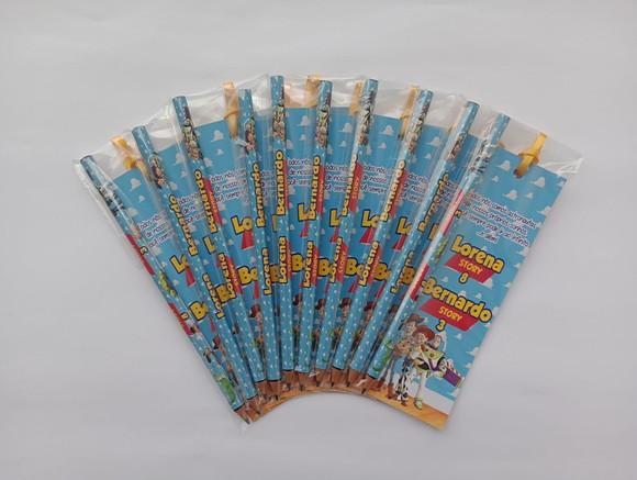 Marcador de Livro + Lápis Toy Story