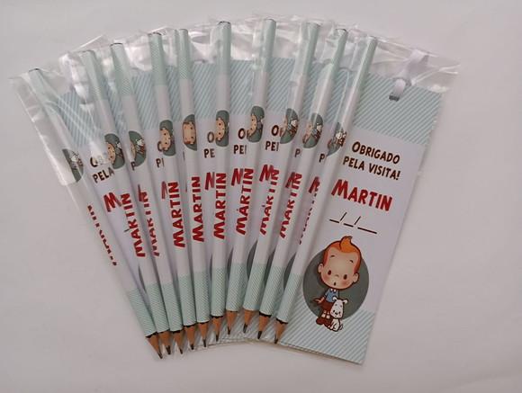 Marcador de Livro + Lápis Tin Tin