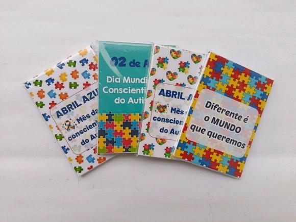 Mini Bloquinho Abril Azul