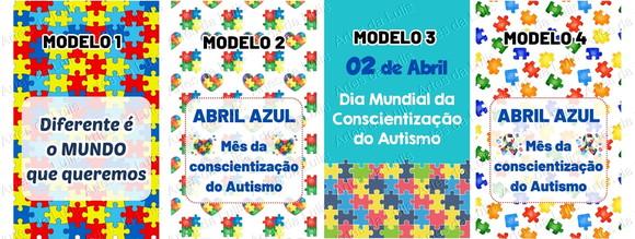 Mini Bloquinho Abril Azul