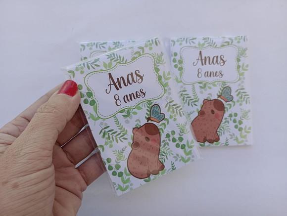 Mini Bloquinho Capivara