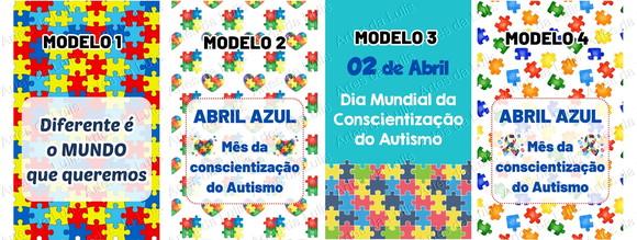 Mini Bloquinho Abril Azul
