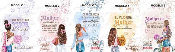 Mini Bloquinho Personalizado Dia da Mulher