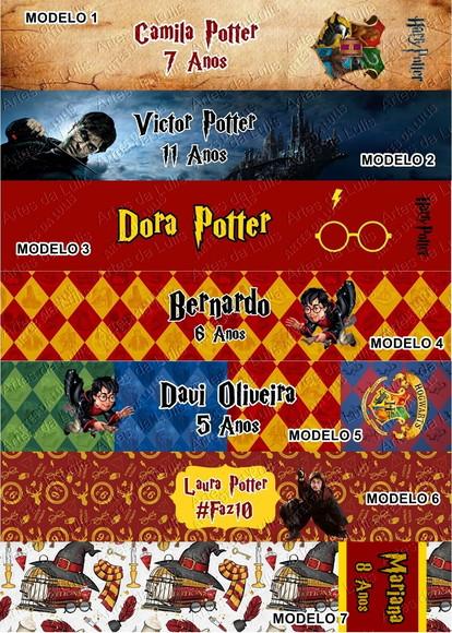 Mini Bloquinho Personalizado Harry Potter