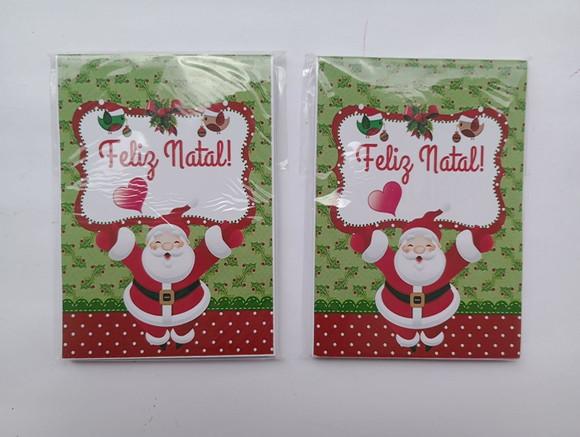 Mini Bloquinho Personalizado Natal